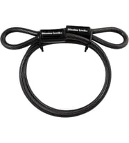 Master Lock 85Dpf Ağır Görev Döngüsü Ucu Kablosu, 4 Ayak Örgülü Çelik, 3/8 Inç Çap, 85Dpf (Çok Renkli)