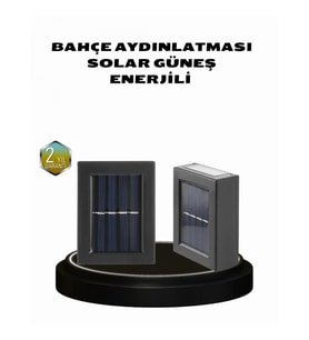 Mey İthalat® Dayanıklı Solar Aplik Hava Koşullarına Dayanıklı Dış Mekan Işığı