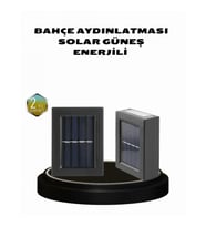 Mey İthalat® Dayanıklı Solar Aplik Hava Koşullarına Dayanıklı Dış Mekan Işığı
