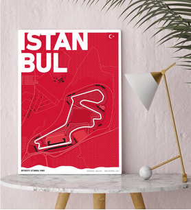 BK Gift İstanbul Park Tasarımlı Kanvas Tablo-1