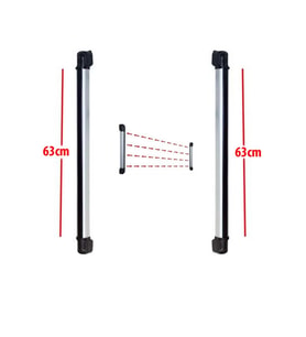 ABX-0420 4 Işınlı 63 cm 20 m PHOTOELECTRIC BEAM DEDEKTÖR / PENCERE IŞIN BARİYERİ