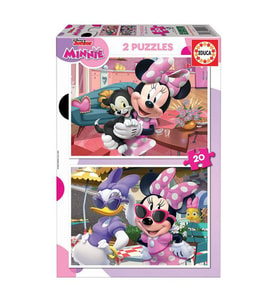 Educa Çocuk Puzzle 2X20 Parça Minnie 19297