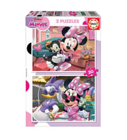 Educa Çocuk Puzzle 2X20 Parça Minnie 19297