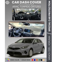 KIA CEED CD KASA (2018-2024) Torpido Örtüsü Panel Koruma Torpido Koruma Tam Uyum Çatlamayı Önler