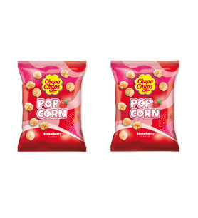 Chupa Chups Pop Corn Strawberry - Çilek Aromalı Patlamış Mısır 90 gr (2 ADET)