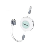 Syrox C-145 2.4 Amper Makaralı Metal Kablo  3in1