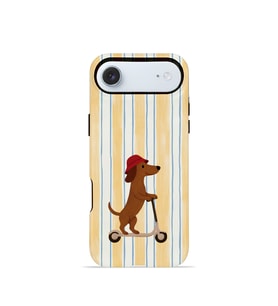 iPhone 17 Air Vorian Çift Katmanlı Kılıf Dachshund Riviera