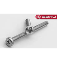 Yuvarlak Yıldız Başlı Ysb Civata M5X30 - 200 Adet