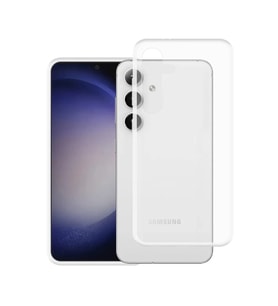 Galaxy S24 Kılıf Lüx Şeffaf Silikon