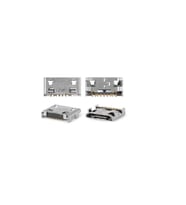 Samsung Galaxy E5 E500F İle Uyumlu Boş Şarj Soketi (Siyah)