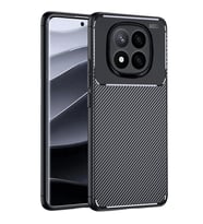 Xiaomi Redmi Note 14 Pro 5G Kılıf Auto Focus Karbon Kapak - Siyah