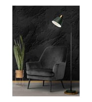Dreamwall 3 Boyutlu Sıva Deseni Isı Ve Ses Yalıtımlı Tekstil Duvar Kağıdı (Siyah)