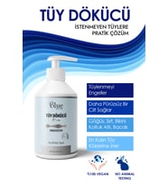 blue skin care lazer etkılı tüy dökücü ağda 250 ml