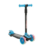 Furkan Cool Wheels Led Işıklı 3 Tekerlekli Yükseklik Ayarlı Mavi Scooter FR58055