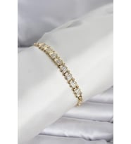 Xuping Model Zirkon Taşlı Gold Renk Kadın Bileklik TJ-BB8415