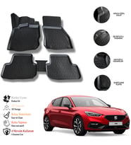 Seat Leon (Mk4) 2027 3D Havuzlu Paspas OTL