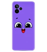 General Mobile GM 24 Pro Kılıf Silikon Desen Özel Seri Purple Sweety 1717