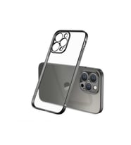 Apple iPhone 13 Pro Uyumlu Kılıf Zore Mat Gbox Kapak (Siyah)