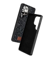 Onegif  Galaxy S25 Ultra Bright Simli Kapak - Siyah