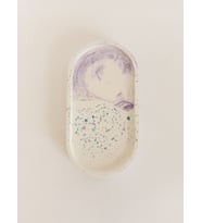 TERRAZZO OVAL TRAY DEKORATİF ALTLIK