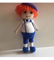 Havuç Bebek Amigurumi Organik Oyuncak