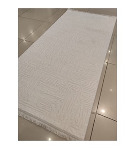KASHE HALI ROMA 9054 BEYAZ MODERN HALI YOLLUK 100X200 CM