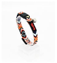 Tailpetz Cat Color Easy & Safety Lock Ethnic Ayarlanır Kedi Boyun Tasması (Karışık)