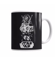 Camiseta Star Wars Vader Estrela da Morte Kupa Bardak Porselen