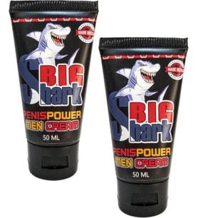Big Shark Power Cream S Erkeklere 50 ml x 2 Adet