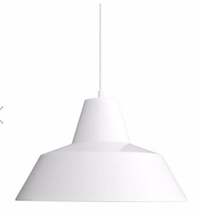 RİOLİGHT RETRO BEYAZ İÇİ BEYAZ TEKLİ METAL SARKIT ÇAP: 24CM (Siyah)