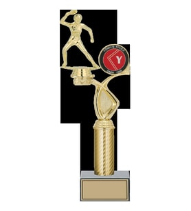 ODAK KUPA - Figürlü Kupalar - Masa Tenisi Kadın Figürlü Kupalar FG-015 B - 36 cm