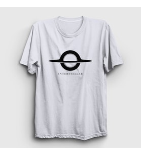 Presmono Unisex Beyaz Wormhole Film interstellar T-Shirt 245853tt (Beyaz)