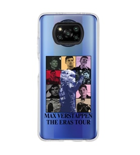 Poco X3 PRO / X3 NFC Uyumlu Max Verstappen Tasarımlı Şeffaf Telefon Kılıfı