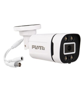 Plato PL-23840 AHD Bullet Kamera Gece Renkli Görüş Plastik Kasa 2 Mp Ledli Kamera Ahd Kamera