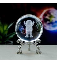 Kristal Cam Kar Küresi 3D Boyutlu Metal Standlı Dekoratif Hediyelik Konsept Set – Özel Tasarım Premium Seri Şık Masaüstü Aksesuar Biblo Süs Ev Ofis Dekorasyonu Için Şık Zarif Set