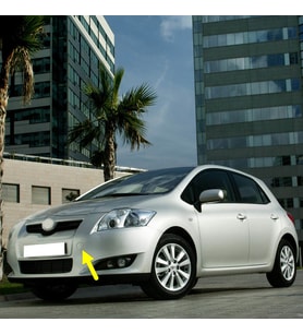 Toyota Auris 2007-2012 Ön Tampon SOL Çeki Kapak Çekme Demiri Kapağı