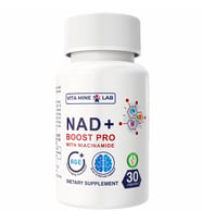 NAD+ Boot Pro With Niacinamide Healthy Aging & Brain Nerves 30 Capsules