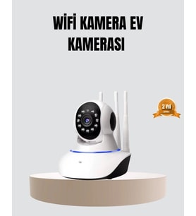 HD IP Kamera – Gece Görüşlü Hareket Sensörlü Mobil Takip ve Çift Yönlü Ses
