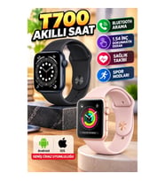 T700 Akıllı Saat – Bluetooth Arama, 1.54 İnç Dokunmatik Ekran, Android ve iOS Uyumlu
