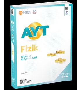 Üçdörtbeş Yayınları AYT Fizik Soru Bankası Yeni