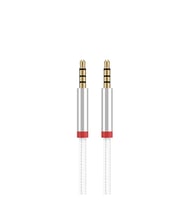 Zore AU-707 Örgü Tasarımlı Aux Audio Kablo 3.5mm 1m