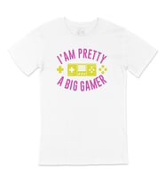 Mor A big Gamer Tişört