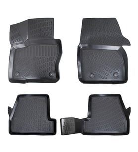 Ford Focus 3D Paspas - Siyah  2014-2018 Arası