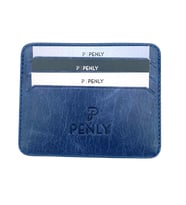 PENLY ERKEK MAVİ KARTLIK  ORJİNAL HAKİKİ DERİ  CÜZDAN
