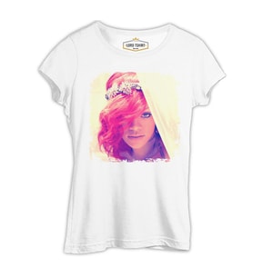 Rihanna - Loud Beyaz Kadın Tshirt