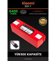 Xiaomi Mi Robot Vacuum S10T 6400mAh Robot Süpürge Bataryası - Gerçek Kapasite, Maksimum Güvenlik