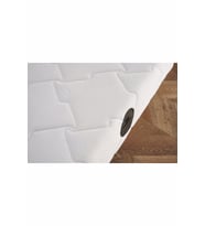 15 Cm 70 x 130 Beyaz Fermuarlı Yatak