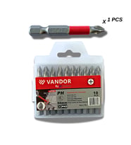 Vandor Anti Slip Bit Kaydırmaz Bits S2 Yüksek Kalite Çelik PH2 50 - 729927867328