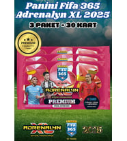 Panini Premium FIFA 365 Adrenalyn XL 2025 Oyuncu Kartı - Premium Futbolcu Kartları - 3 Paket (A.ALTIN)