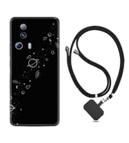 Xiaomi Mi 13 Lite Kılıf Silikon Boyun Askılı İpli Desenli Silikon Planet 1620